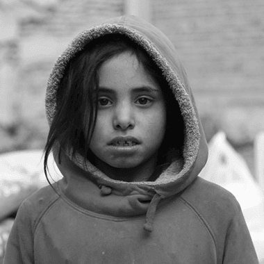 Children supported by Qamar Foundation